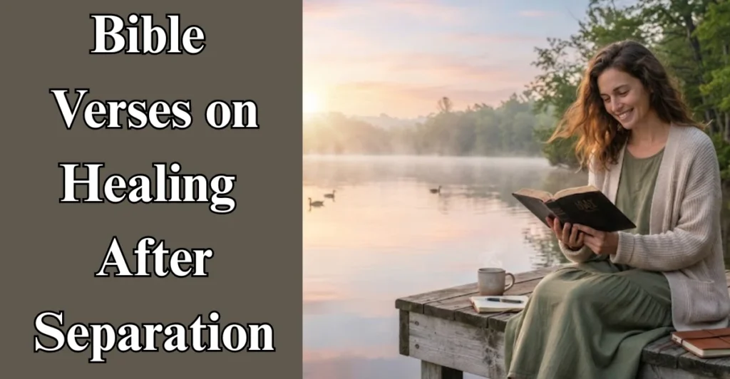 10 Bible Verses on Healing After Separation