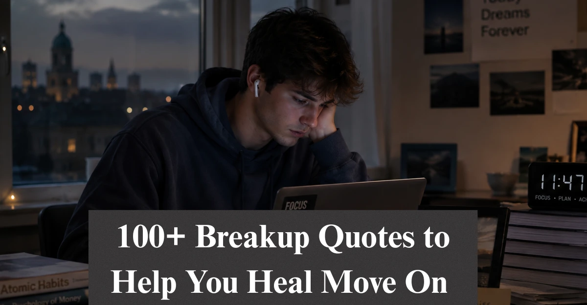 100+ Breakup Quotes to Help You Heal Move On & Find Strength After Heartbreak
