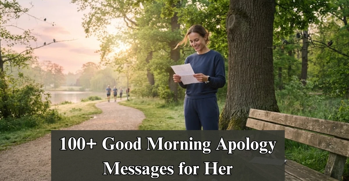 100+ Good Morning Apology Messages for Her