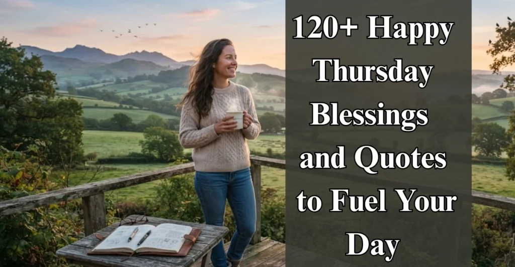 120+ Happy Thursday Blessings and Quotes to Fuel Your Day