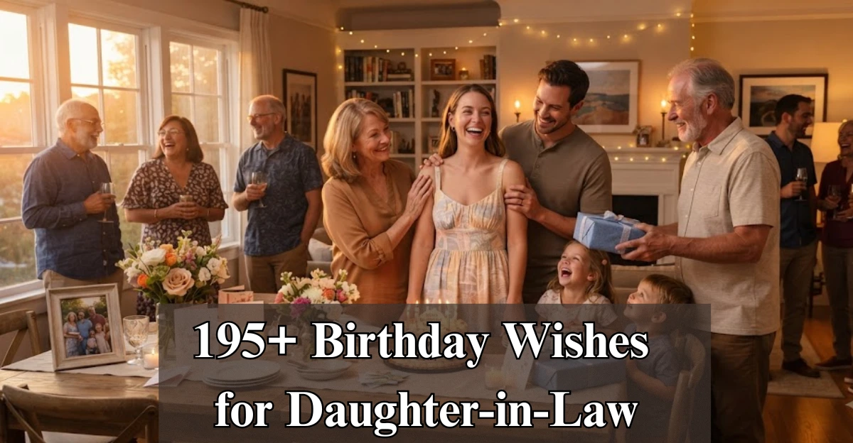 195+ Birthday Wishes for Daughter-in-Law