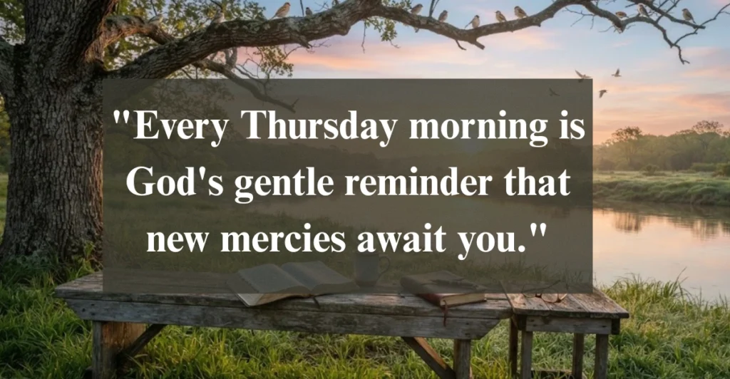 Thursday Morning Blessings