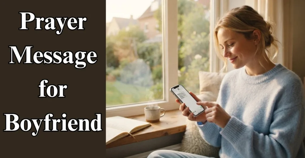 Prayer Message for Boyfriend