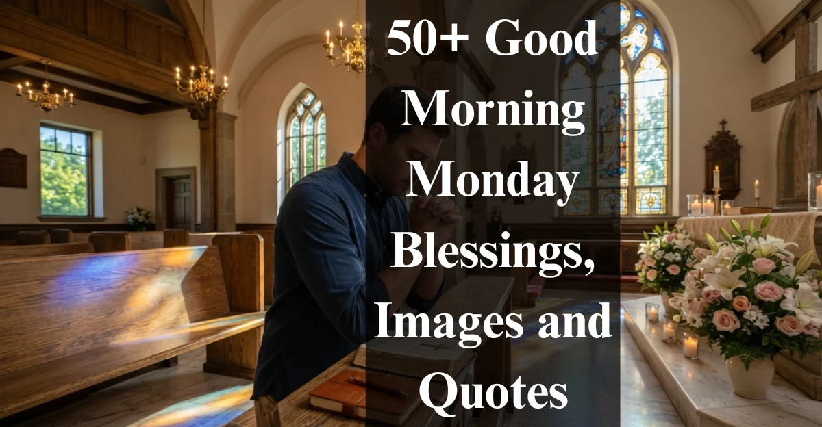 50+ Good Morning Monday Blessings, Images and Quotes