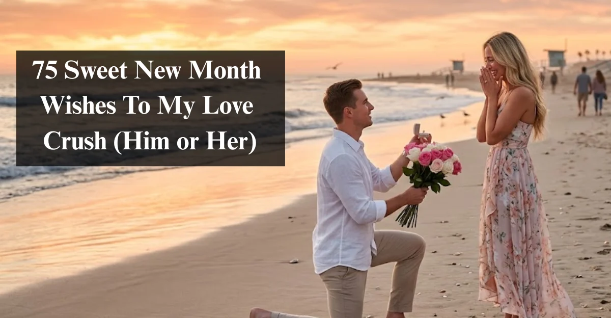 75 Sweet New Month Wishes To My Love / Crush (Him or Her)