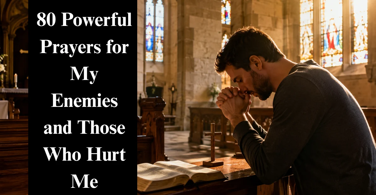 80 Powerful Prayers for My Enemies and Those Who Hurt Me