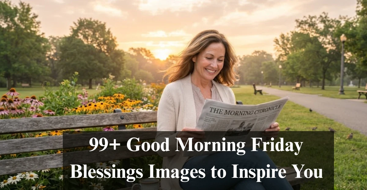 99+ Good Morning Friday Blessings Images to Inspire You