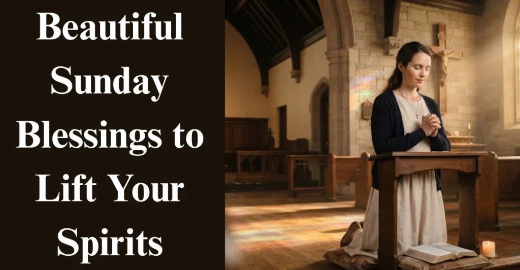 Beautiful Sunday Blessings to Lift Your Spirits