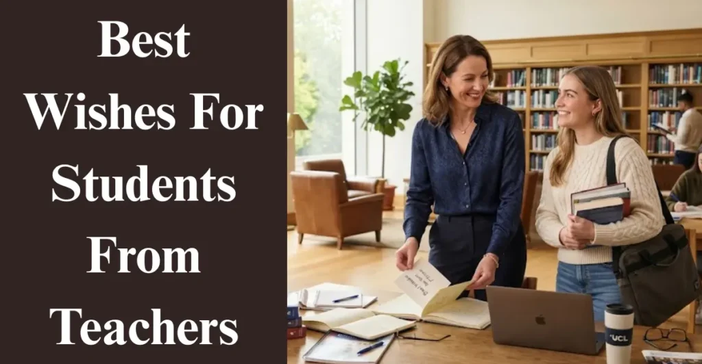 Best Wishes For Students From Teachers