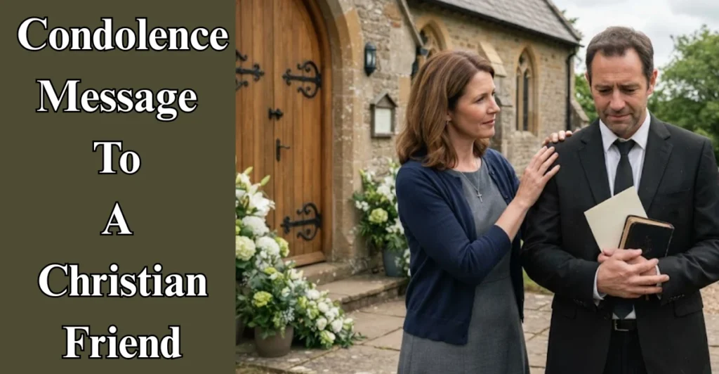 Condolence Message To A Christian Friend