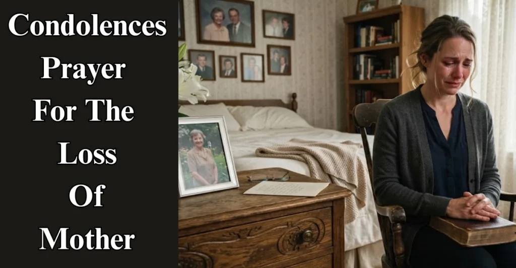 Condolences Prayer For The Loss Of Mother