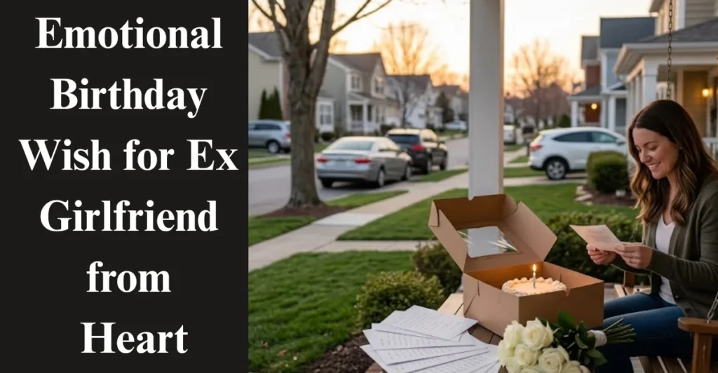 Emotional Birthday Wish for Ex-Girlfriend from Heart