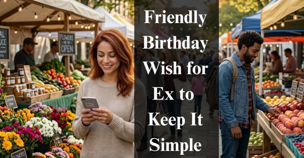 Friendly Birthday Wish for Ex to Keep It Simple
