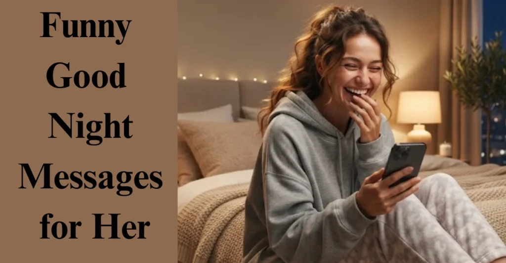 Funny Good Night Messages for Her