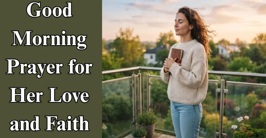 Good Morning Prayer for Her Love and Faith