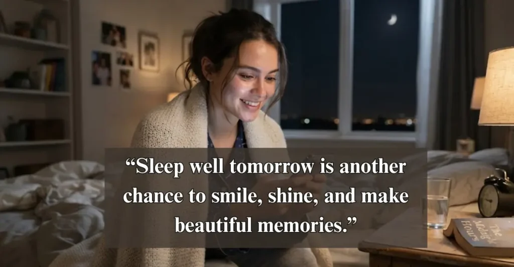Good Night Messages to Send in a Hurry