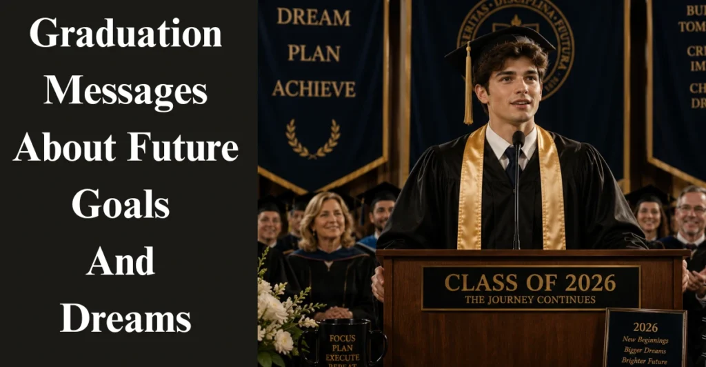 Graduation Messages About Future Goals And Dreams