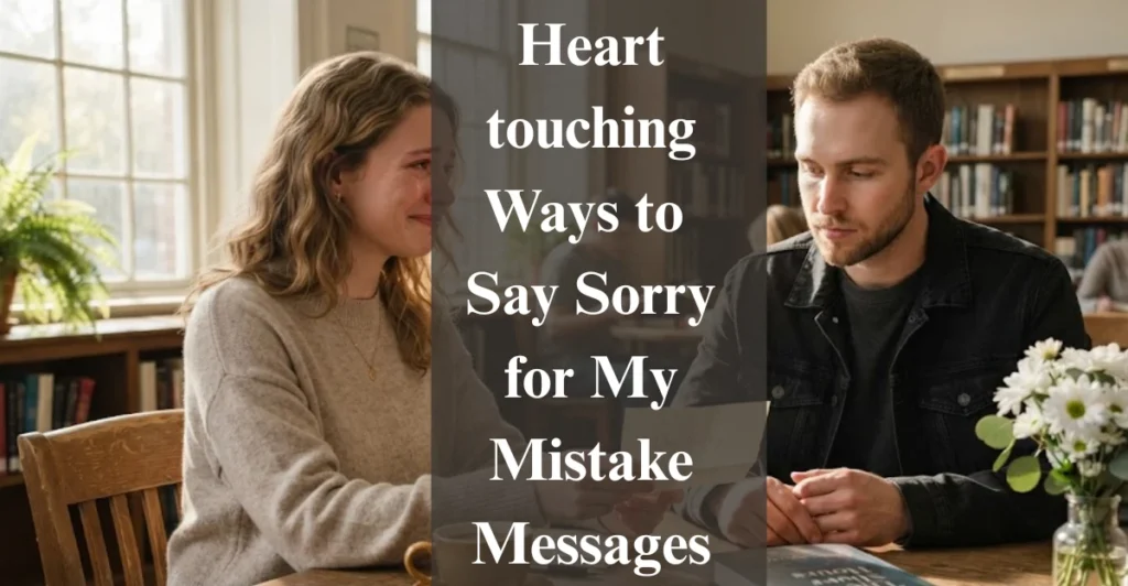 Heart-touching Ways to Say Sorry for My Mistake Messages