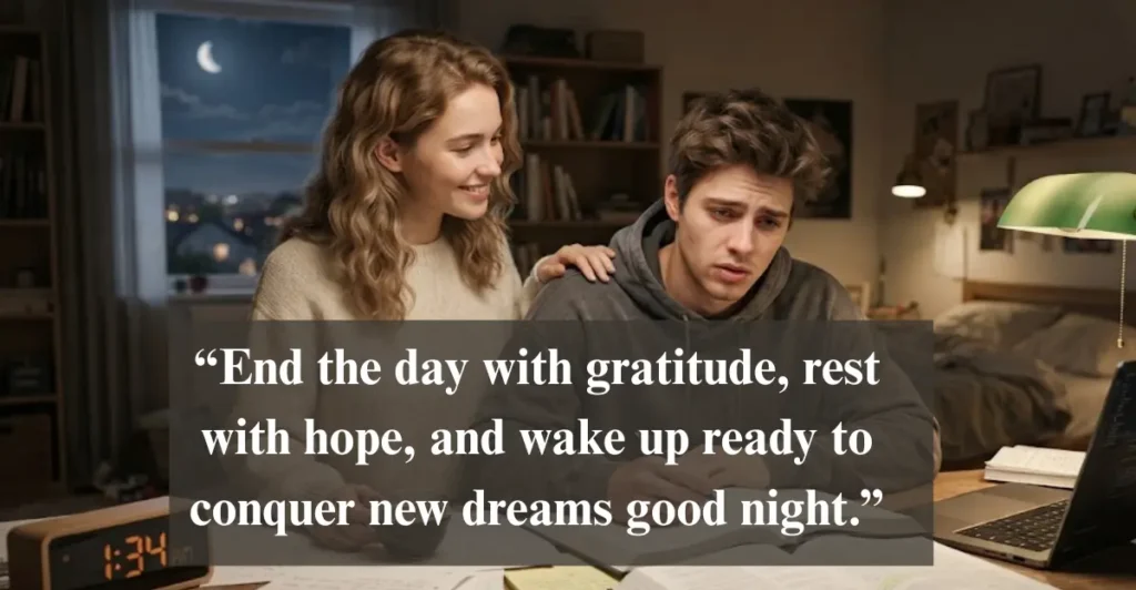 Inspirational or Motivational Good Night Messages