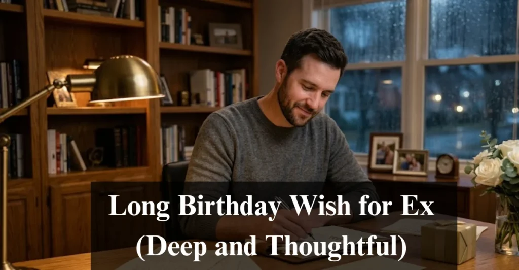 Long Birthday Wish for Ex (Deep and Thoughtful)