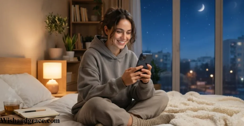 Long Good Night Messages for a Female Friend