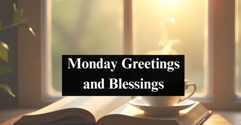 Monday Greetings and Blessings