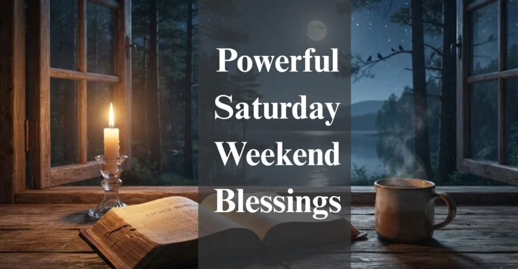 Powerful Saturday Weekend Blessings