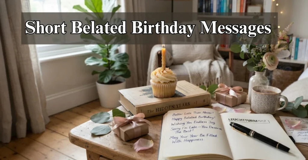 Short Belated Birthday Messages