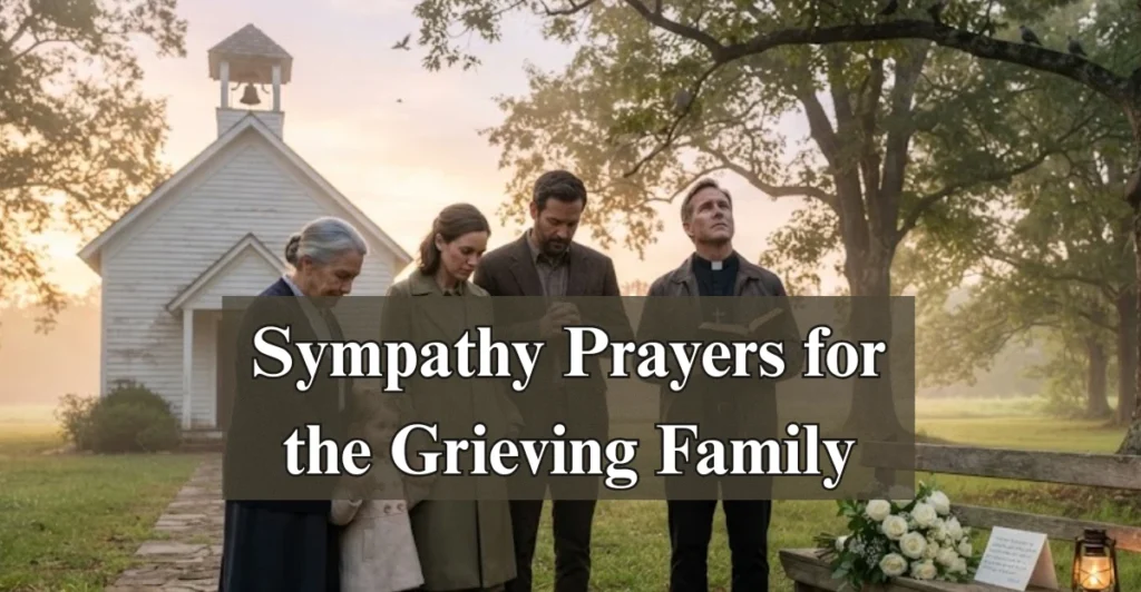 Sympathy Prayers for the Grieving Family