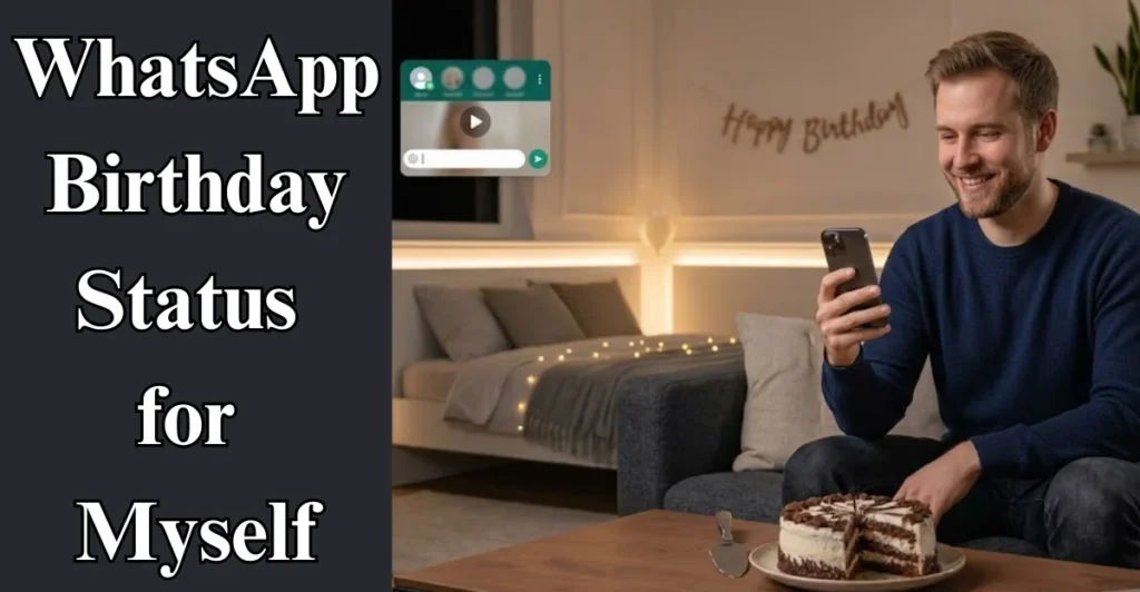 WhatsApp Birthday Status for Myself