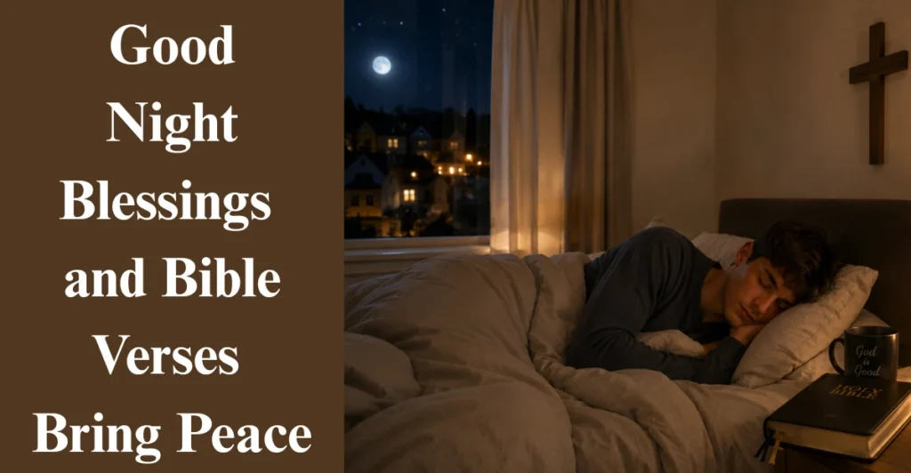 How Good Night Blessings and Bible Verses Bring Peace