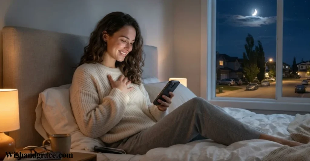 Heartfelt Good Night Messages for Her