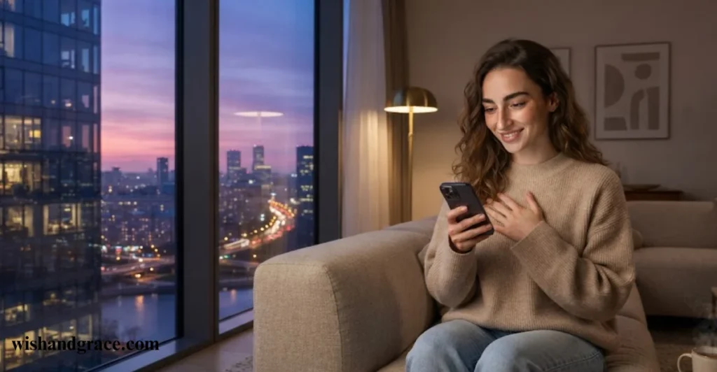 Long-distance Good Evening Messages for Her
