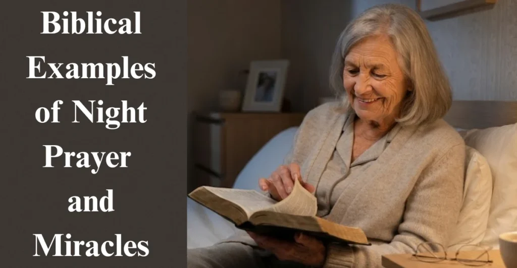 Biblical Examples of Night Prayer and Miracles