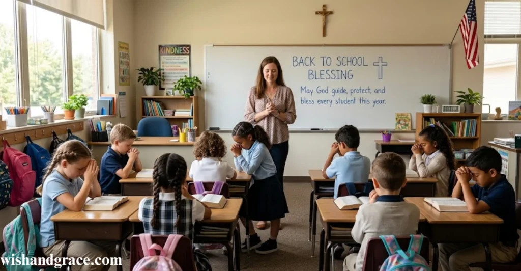 Catholic Back to School Blessing