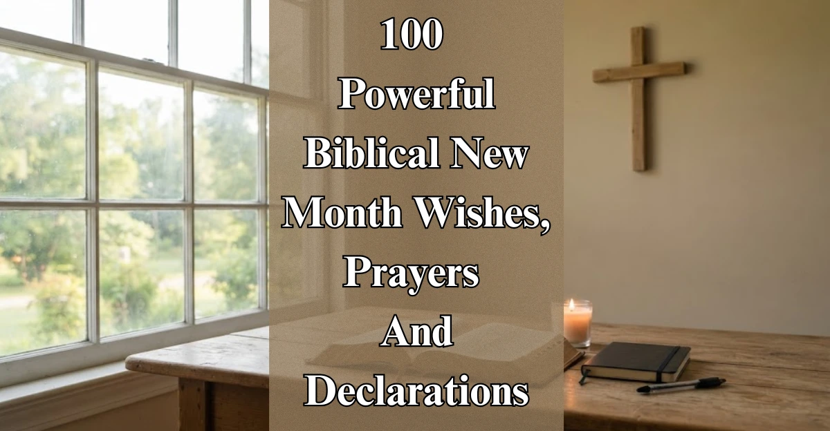 100 Powerful Biblical New Month Wishes, Prayers And Declarations