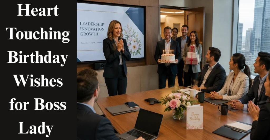 120+ Heart Touching Birthday Wishes for Boss Lady – Warm and Professional