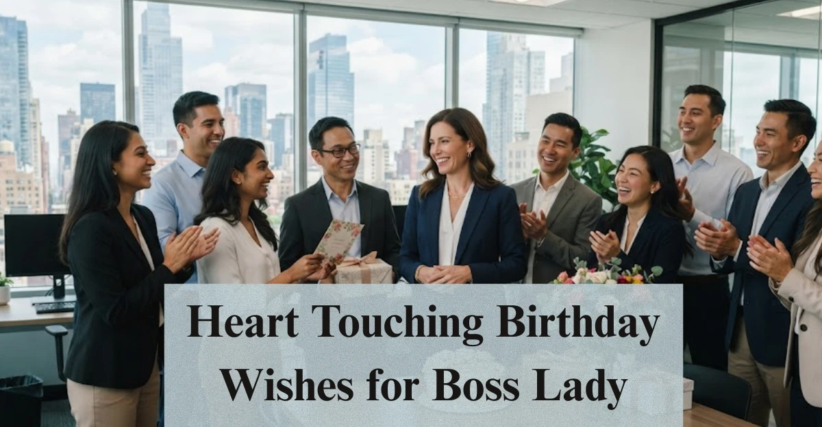 120+ Heart Touching Birthday Wishes for Boss Lady – Warm and Professional
