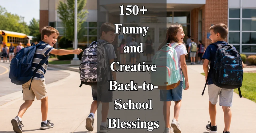 150+ Funny & Creative Back-to-School Blessings