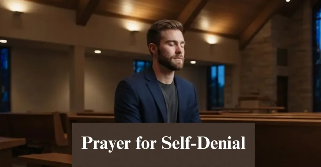 Prayer for Self-Denial