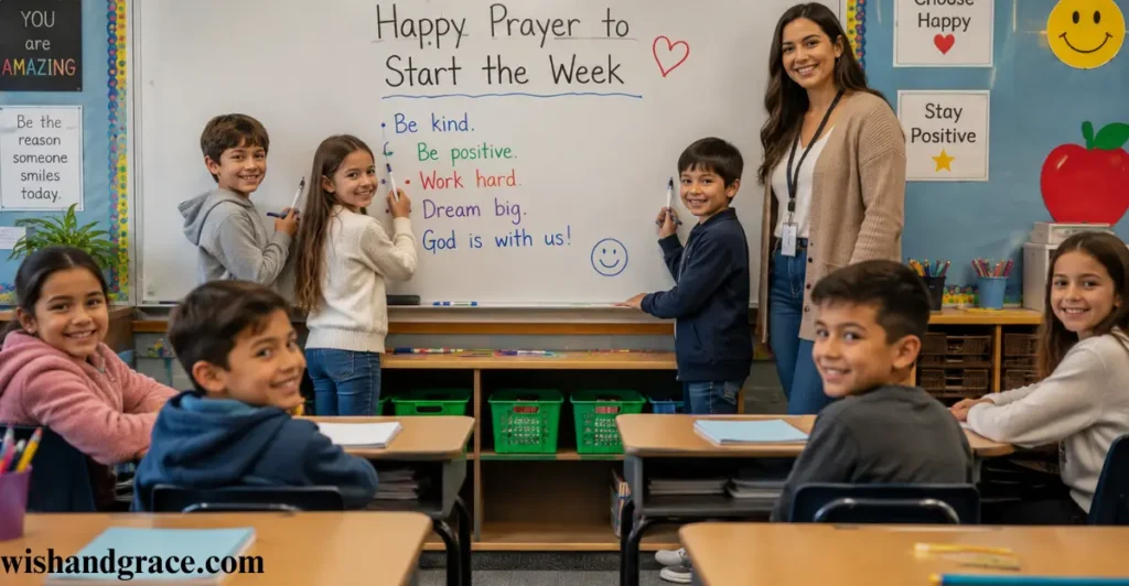Short, Happy Prayer to Start the Week