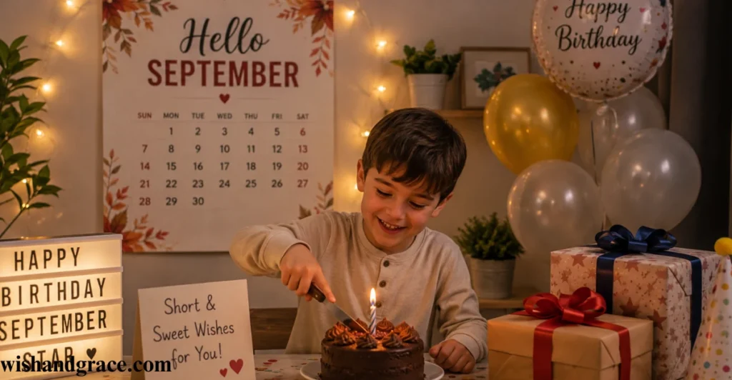 Short & Sweet Wishes for People Born in September