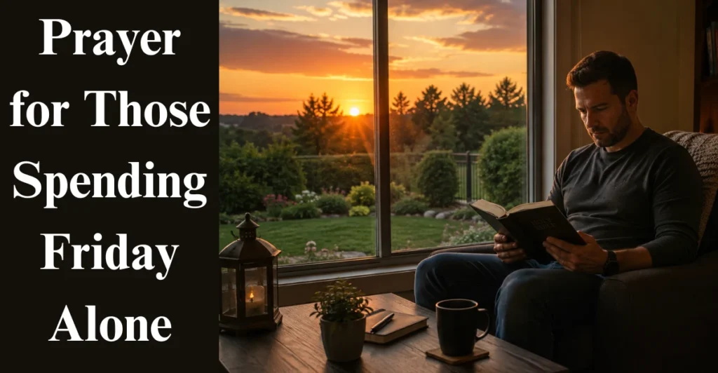 Prayer for Those Spending Friday Alone