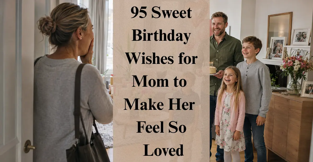 95 Sweet Birthday Wishes for Mom to Make Her Feel So Loved