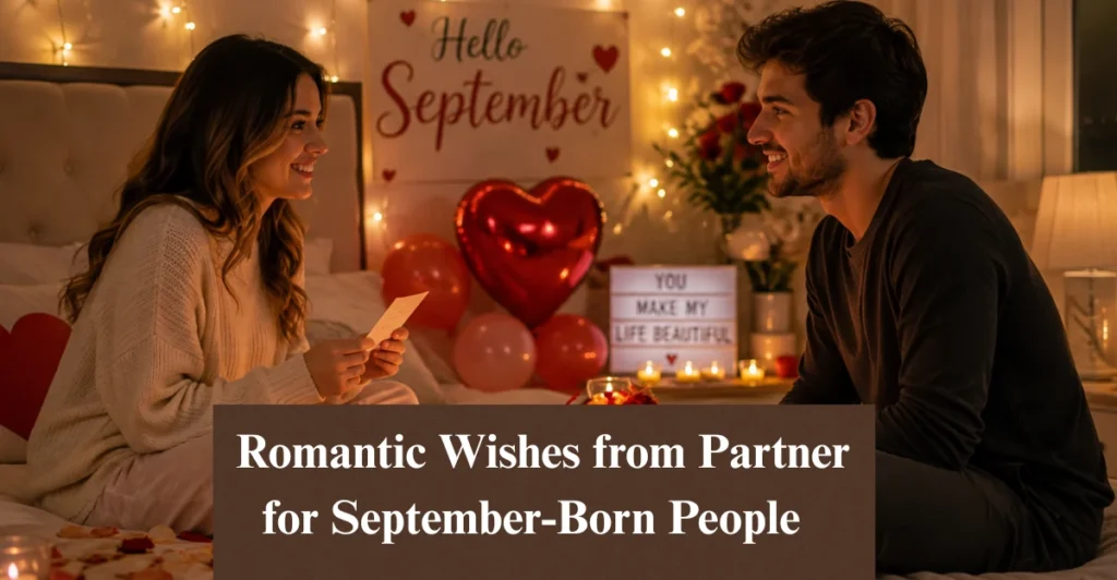 Romantic Wishes from Partner for September-Born People