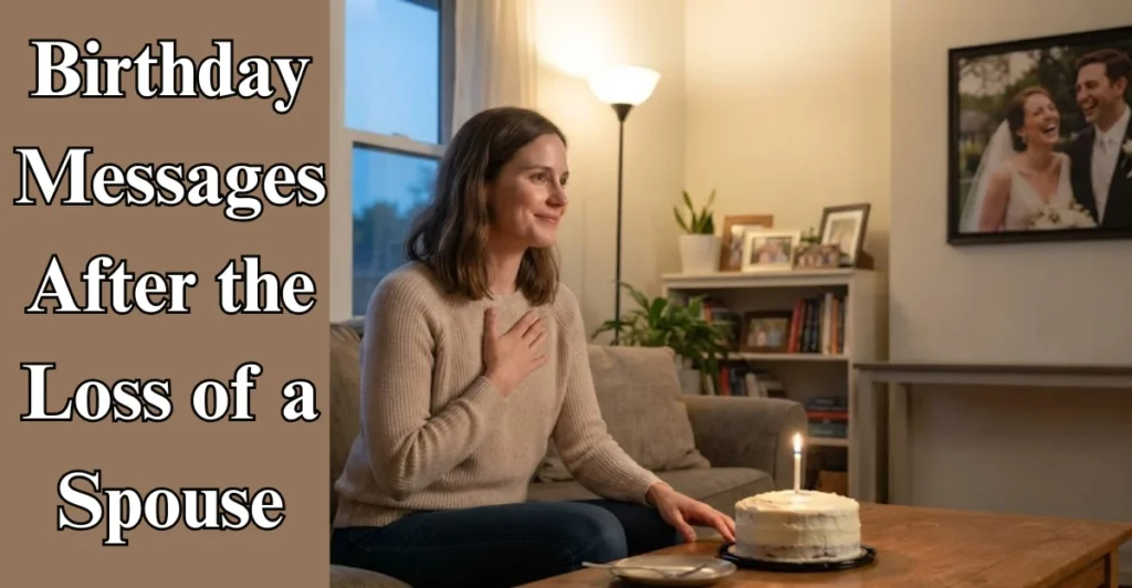Birthday Messages After the Loss of a Spouse