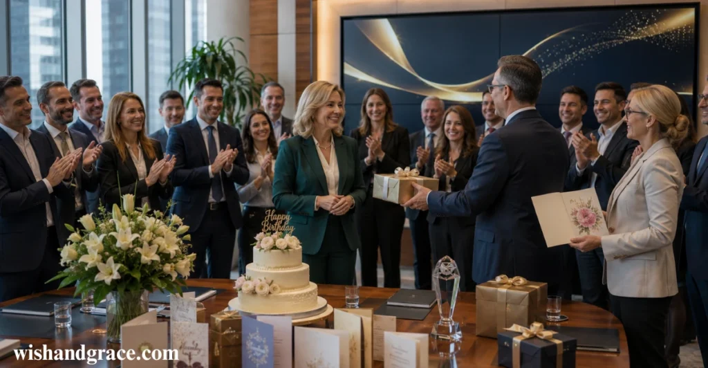 Birthday Wishes for Senior Female Boss and Managing Director