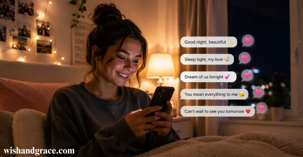 Cute and Short Good Night Texts