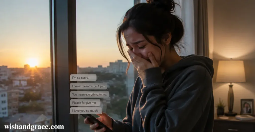 Emotional Good Morning Apology Messages That Touch Her Heart