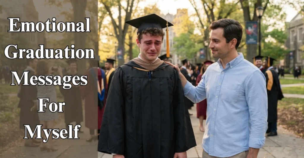 Emotional Graduation Messages For Myself